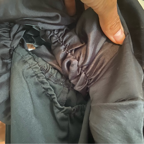 Off the shoulder puff + ruffle sleeve LBD - Picture 11 of 14